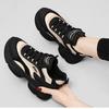 Korean Version of New High Top Dad Shoes for Women 2025 Autumn Student Running Sports Height Increasing Casual Shoes