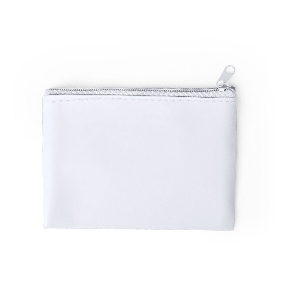 

Portable PU Coin Purse Solid Color Zipper Small Storage Bag Mini Wallet Change Purses Money Bag белый