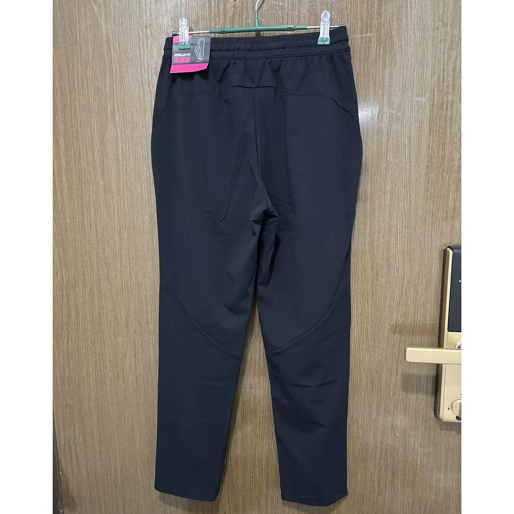 Anta Ice Silk Pants, Ice-Feel Comfortable and Breathable, High-Quality Silk Long Pants, Women's Casual Black Sports Pants