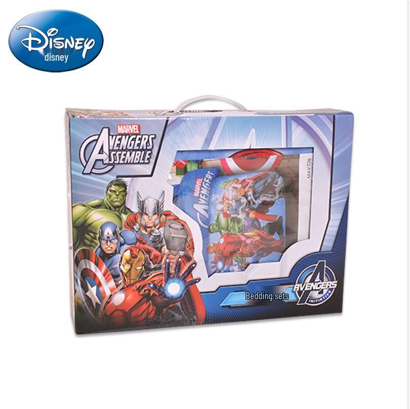 Spiderman All-Cotton 4-Piece Boys' Cartoon Bedding Set