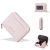 Baellerry Women's Lychee Texture Zipper Card Holder Wallet - Stylish Coin and Card Organizer