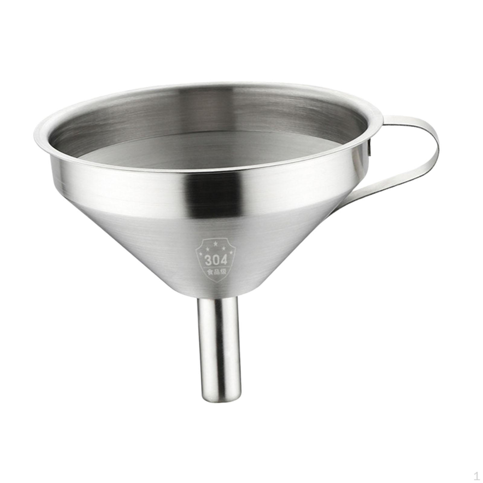

Воронка из нержавеющей стали 304, жидкое пищевое масло, кухонное универсальное использование Medium