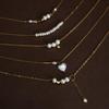 European Design Stainless Steel Freshwater Pearl Necklace for Women