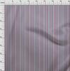 oneOone Cotton Flex Fabric Multicolor Stripe Print Fabric BTY 40 Inch Wide