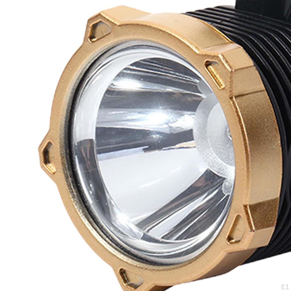 Portable Flashlight Long Range Searchlight Handle for Roadside