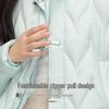 XueZhongFei Women's New Chinese Style Stand Collar Down Jacket