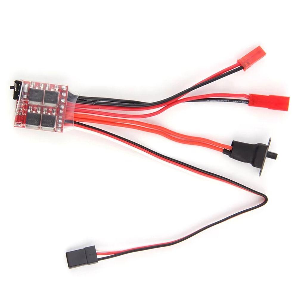 Forward Reverse 30A Brushed ESC 4-8V 2S RC Motor Micro ESC Electric Speed Controller  RC Boat