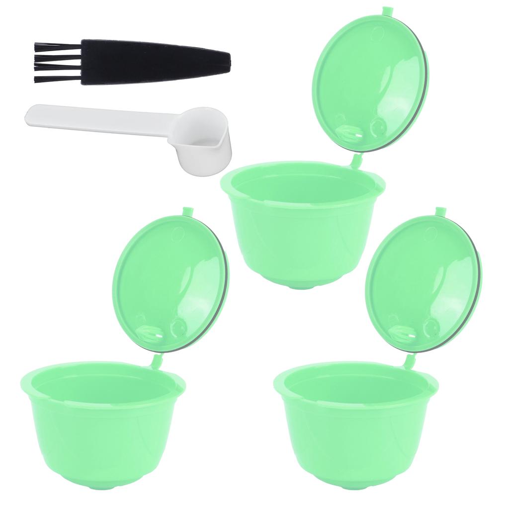 Kaffeekapsel-Set Edelstahl Kaffeefiltertasse für DOLCE GUSTO Kaffeemaschine