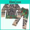Moana Maui Kids Boy Tshirt And Pants Costume Set Perfect For Halloween And Cosplay