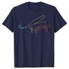 Funny Vintage Style Pianist Piano Graphic Tshirt Men Women Hip Hop Oversized T Shirt 100 Cotton Comfort Tshirts