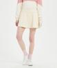 E.PARCA Rosé Wappen Flare Skirt