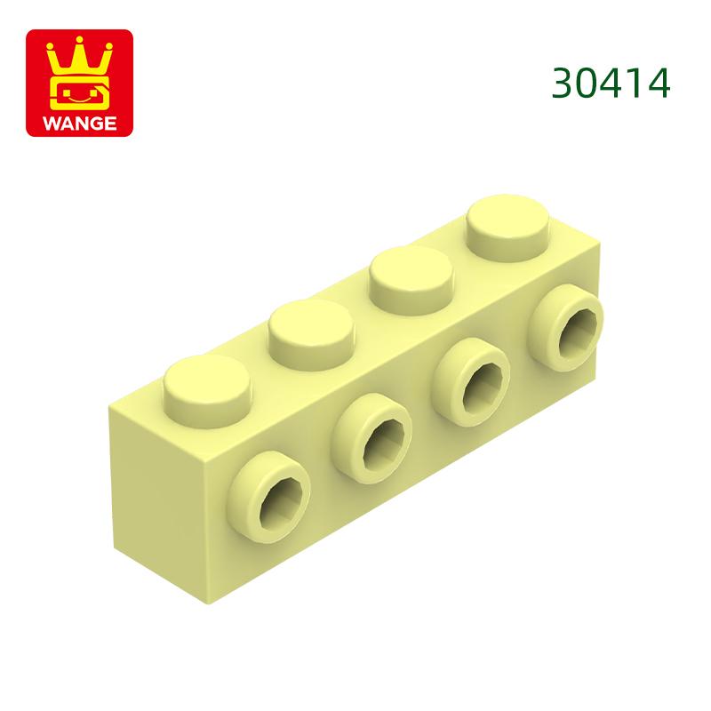 Non-Toxic 63Pcs/Lot 30414 Modified 1X4 With Studson Side Block Moc Color Accessories Compatible With Brick Diy Children Toy Assembly