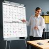 Large Dry Erase Calendar for Wall - Undated 2 Month Wall Calendar, 38" X 28"(Vertical), Erasable & Reble Laminated Wall Calendar Dry Erase with 8