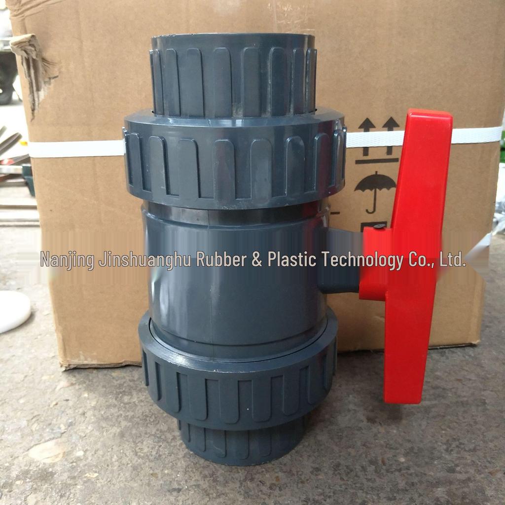 UPVC Union Ball Valve DN15-DN100 – Chemical-Grade PVC Socket Valve