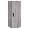 Highboard Grey Sonoma 34.5 x 34 x 180 cm Particleboard