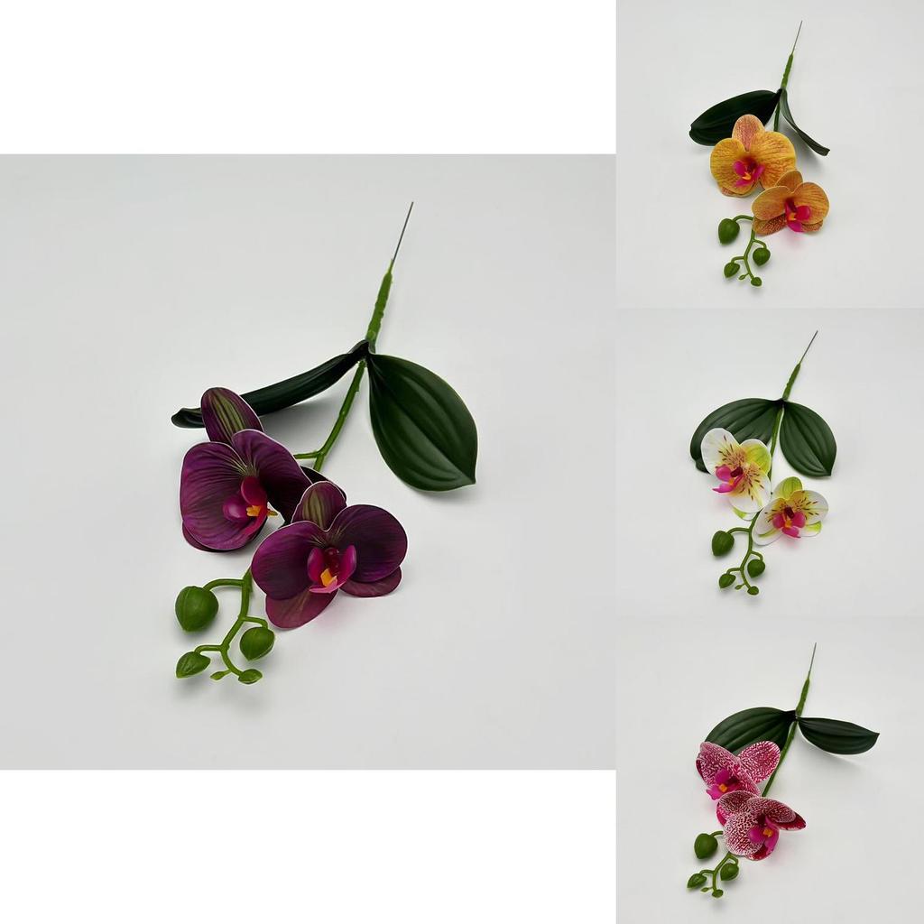 Butterfly Orchid Simulated Flower For Bedroom And Event Decoration With Realistic Design For Photography Props