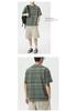 Men's Vintage Ethnic Striped Short Sleeve Loose T-Shirt