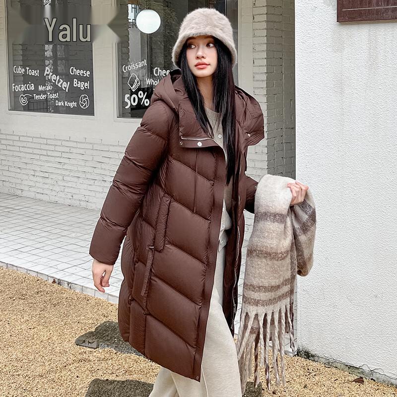 

Yalook 2025 Winter Long Puffer Down Jacket L
