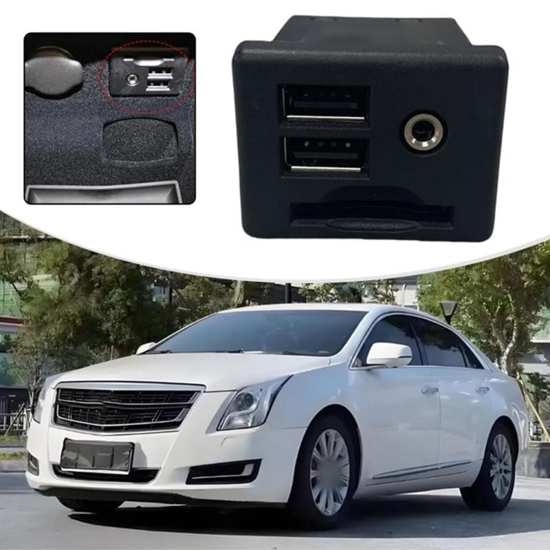 USB Port Jacks Card Interface 13581213 13599454 13581210 for ATS Center Console Auxiliary Jacks Replacement