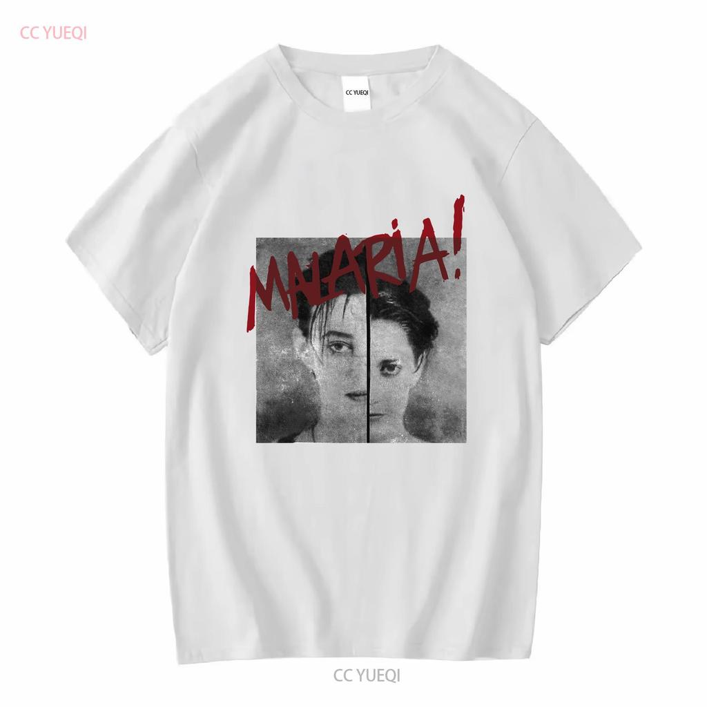 Malaria T Shirt Sz XL NDW Post Punk Goth X Mal Deutschland Nina Hagen Ideal DAF long or short sleeves vintage Washed fashion