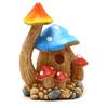 ST TS Aquarium Ornament, Pop-Up Cute Resin Cave Shrimp Hideout Mini Decorative House for Fish Tanks