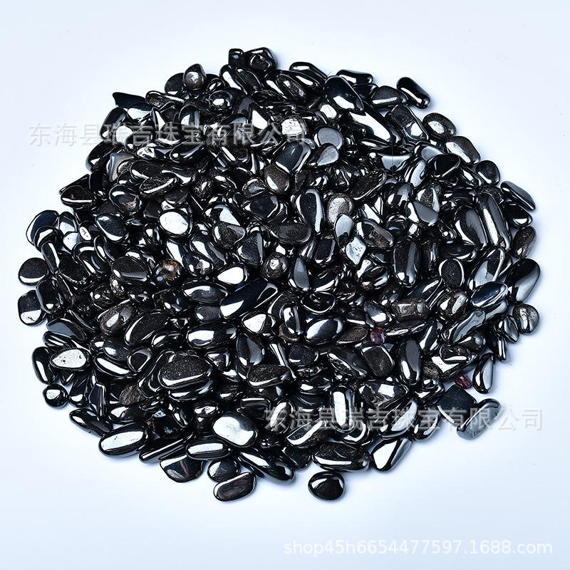 Aromatherapy Hematite Gravel: Crystal Stone for Fish Tanks, Potted Plants, Landscaping, and Kids' Mining