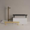 Dooroom Brass Knurled Door Handles Double Door Wood Door Shower Room Single Side Double Side Matt Gold Black Antique Brass Pulls