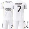 25-26 Real Madrid Heimfußballtrikot für Kinder und Erwachsene RONALDO #7