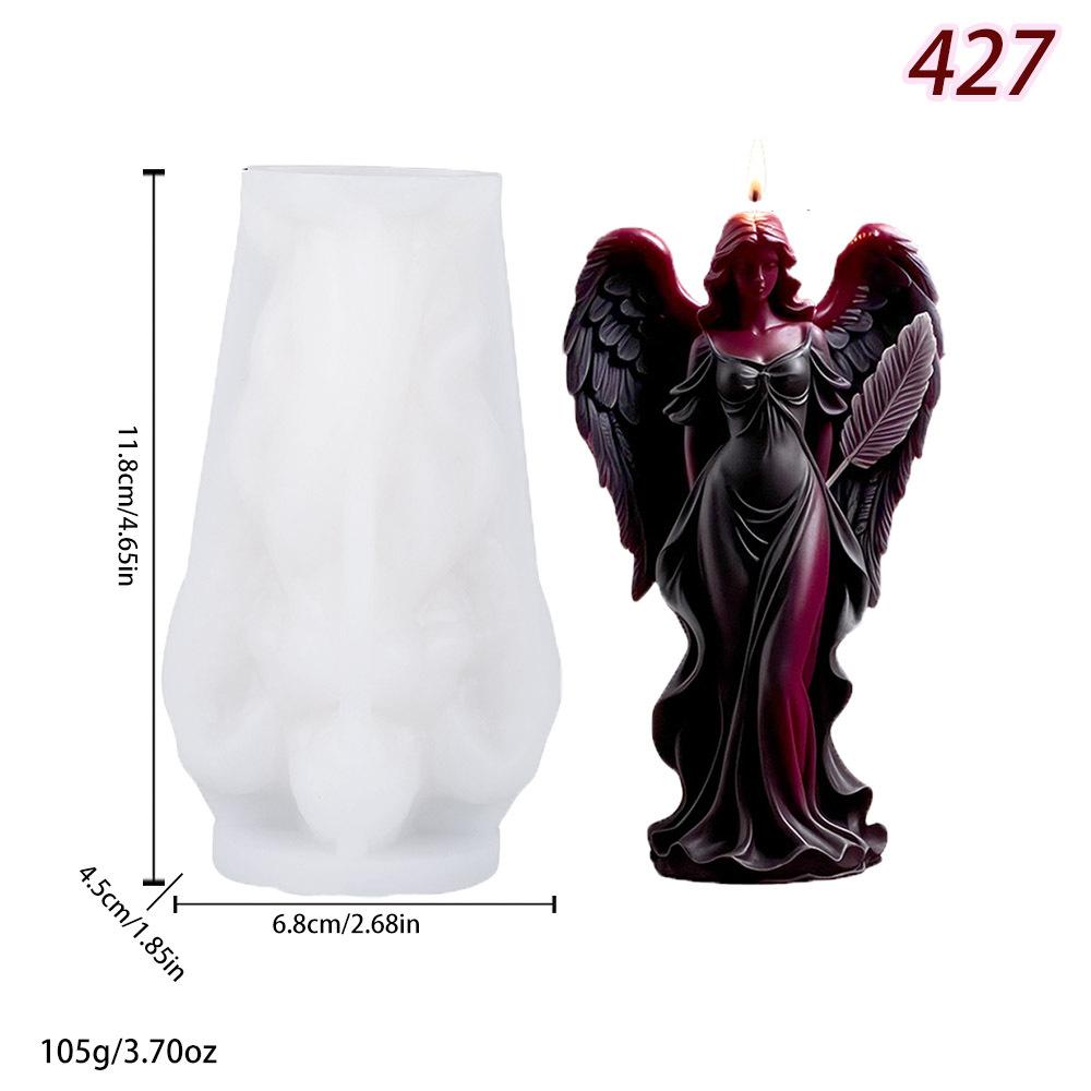 

Relief Mold 3d 3d Mold Angel Candle Mold High Quality For Gift Diy Craft Home Decor