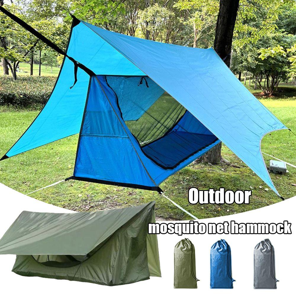 200x80cm Hängematte mit Moskitonetz Hängematten-Schaukel für den Außenbereich Camping