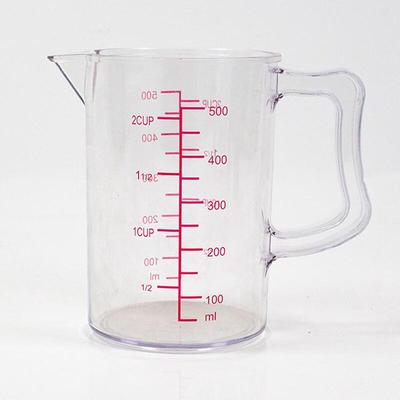 500ml PC Plastic Graduated Measuring Cup