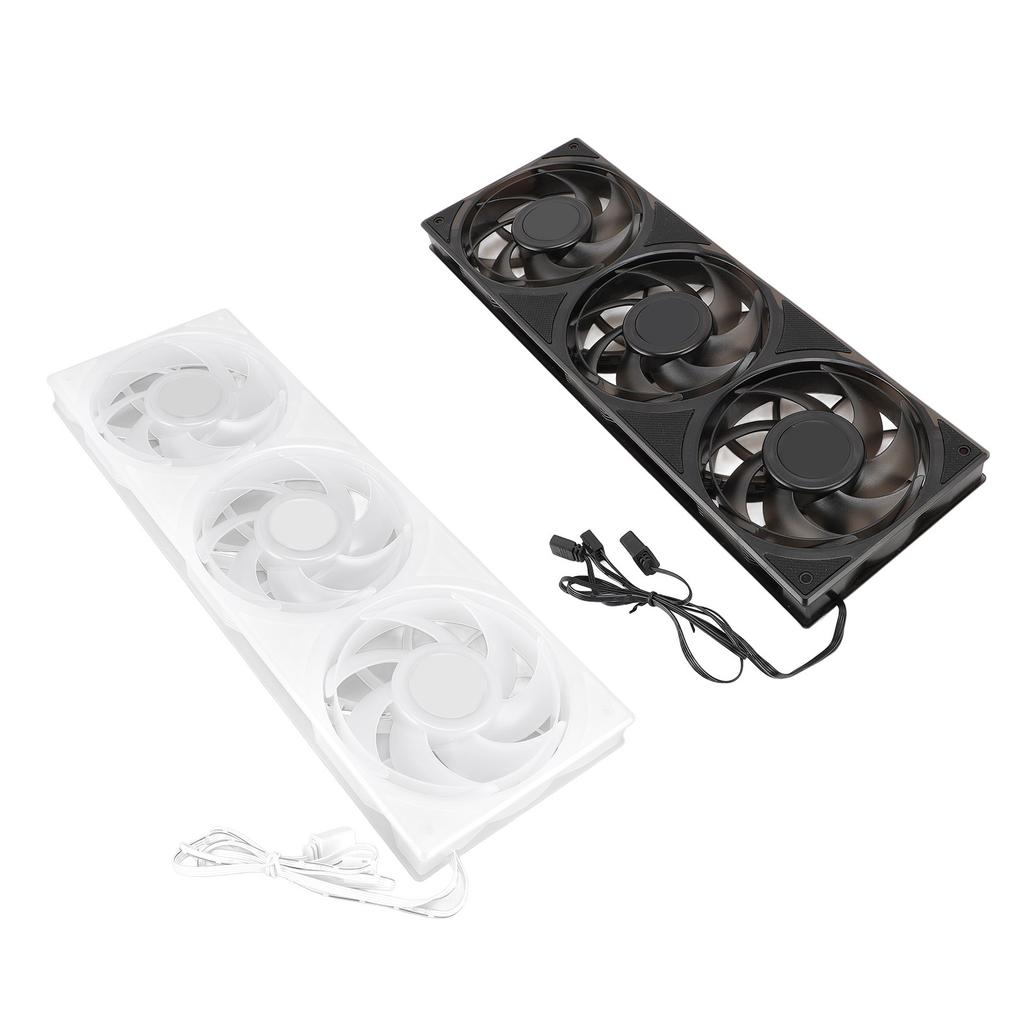 360mm 3 In 1 Computer Case Fan 5V ARGB 2200RPM 4 Pin PWM MFDB Dynamic Pressure Bearing 7 Blades Quie
