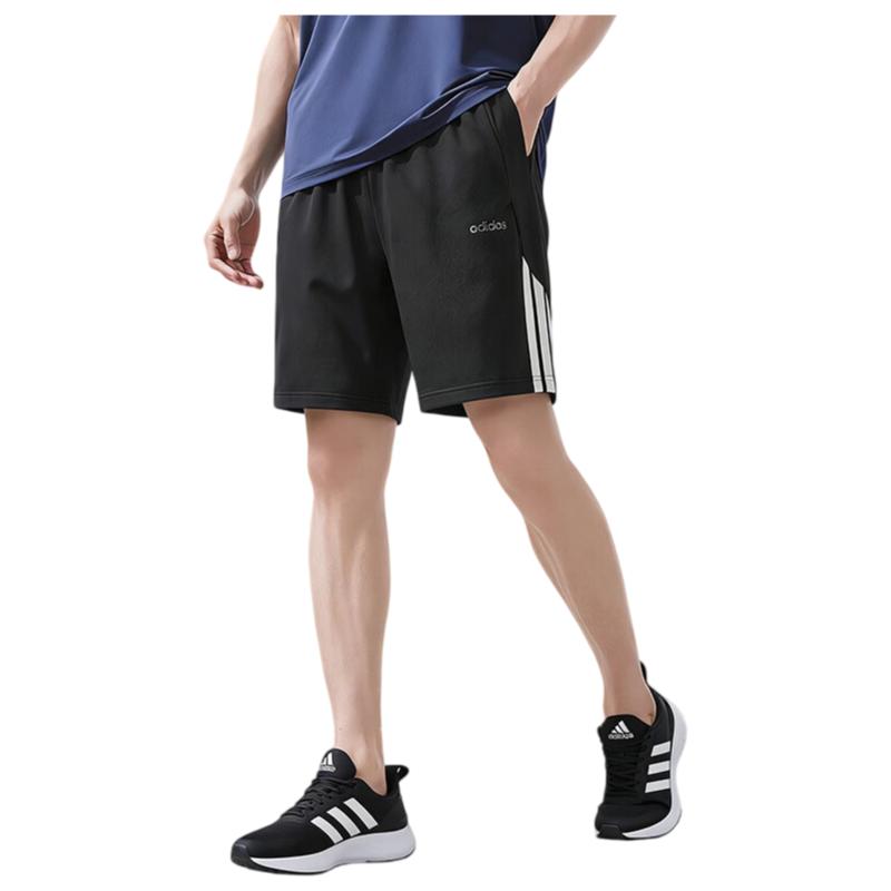 adidas Men's Shorts Summer Comfortable Cotton Versatile Running Loose Casual Sports Pants