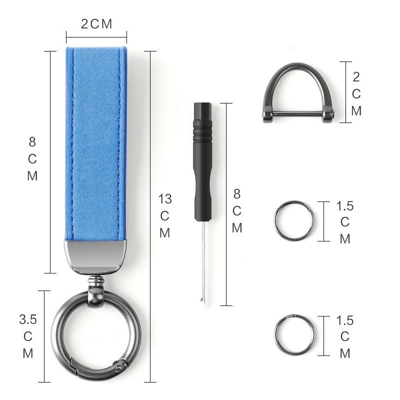 Leather Car Keychain Key Chain Key Ring Keyring For Lexus LS LC RZ IS350 ES300 GS350 CT200h GX460 LX570 RX500h NX300 UX260 LM
