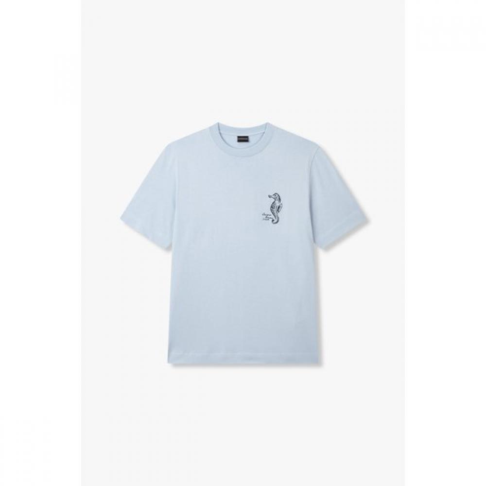 Emporio Armani Men S ShorT Sleeve Regular FiT T ShirT A515126038 S