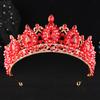 DIEZI Handmade Elegant Bridal Crystal Beads Tiara For Women Girls Wedding Party Luxury Queen Crown Hair Dress New Accessories
