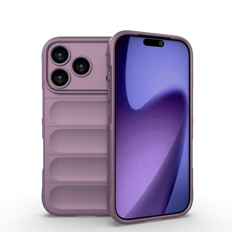 Luxury Real Silicone Shockproof Bumper Phone Case For iPhone 17 16 Pro Max Samsung S25 Xiaomi Oppo Honor Google Anti Fall Shock Solid Color Back Cover