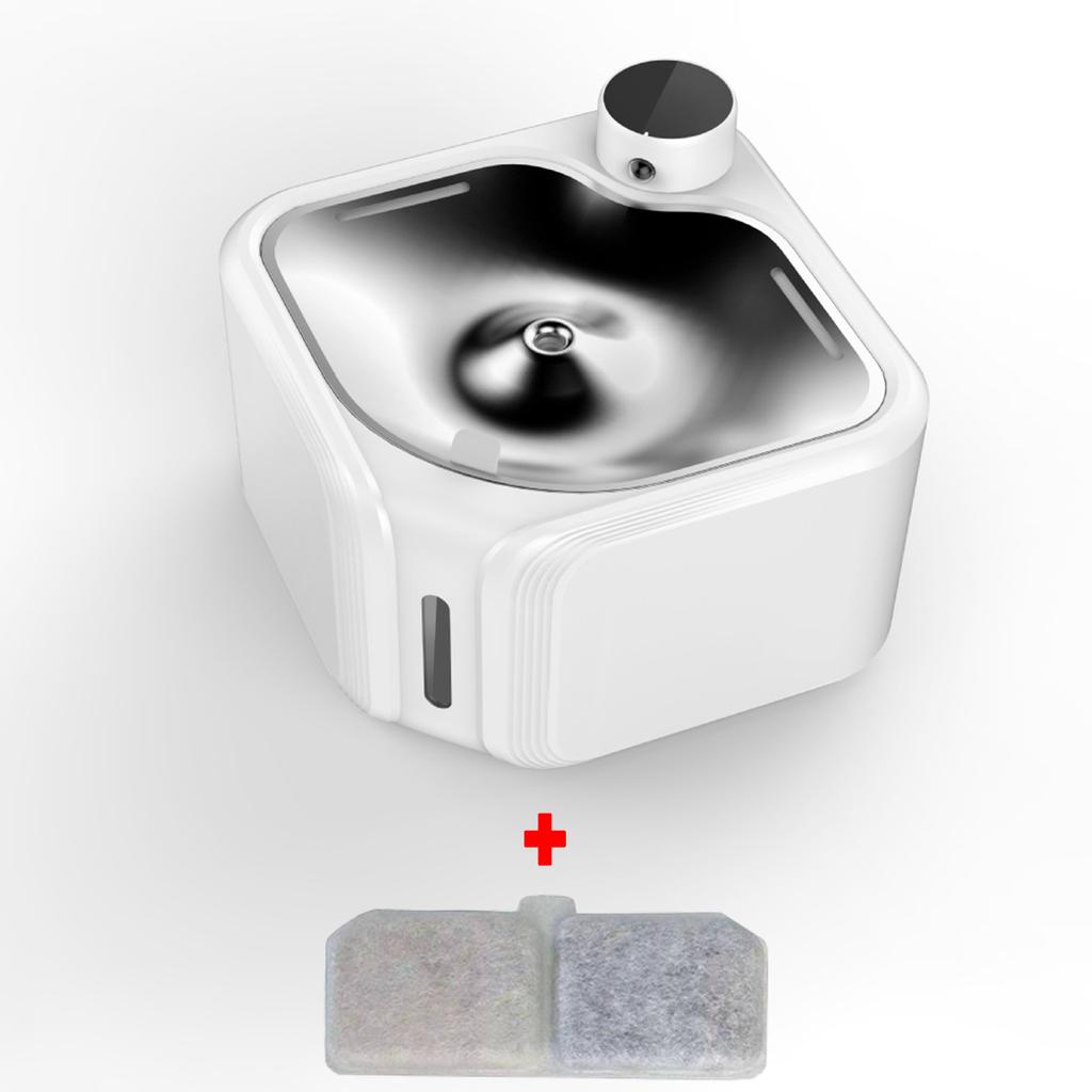 Wireless Automatic Cat Water Fountain 3600mAh 2800ML Pet Water Dispenser For Dog Cat Infrared Sensor Smart Pet Drinkier Fountain