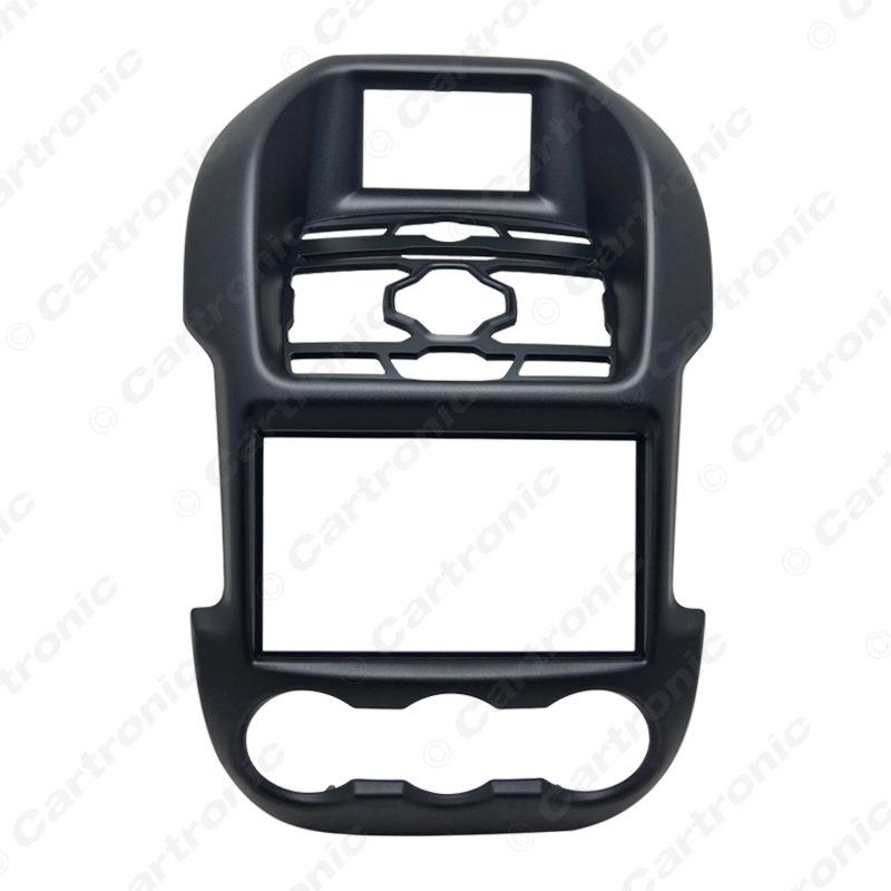 Ford Ranger Premium 2DIN Audio-Visual Mod Frame: Double DIN Car Audio DVD Panel Bracket