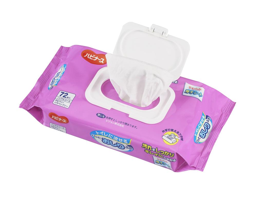 Great Value Bulk Habinurse Flushable Baby 72 Wipes Per for and Seniors Purchase 3-Pack Wipes, Pack, Caregivers, Adults,