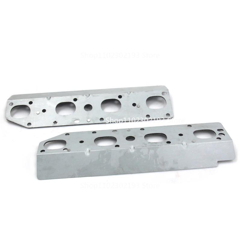 Exhaust Manifold Gasket Set + Bolts Studs Set Compatible for 2009-2020 Chrysler Dodge Ram 5.7L V8 Engines