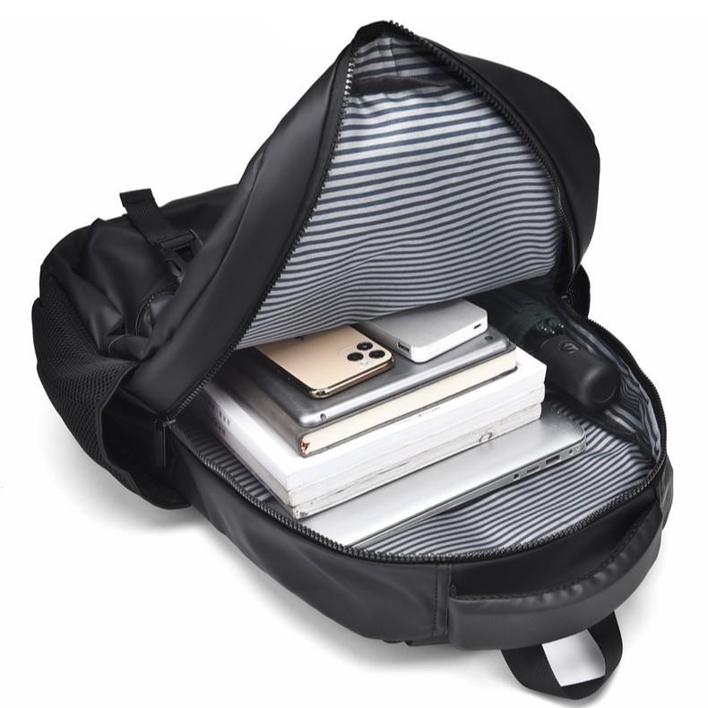 Computer Bag Multi-functional Backpack for Men Business Simple Large Capacity Commuting Atmospheric Nylon Backpack