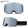 Comprehensive REVO True Film Ski Glasses Double-layer Anti-fog and Anti-snow Blindness Goggles Snow Goggles Card Myopia/HX16