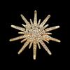 Full Diamond Star Brooch - An Elegant Accessory for Clothing and Accessories with A Waist-revealing Fastening.
