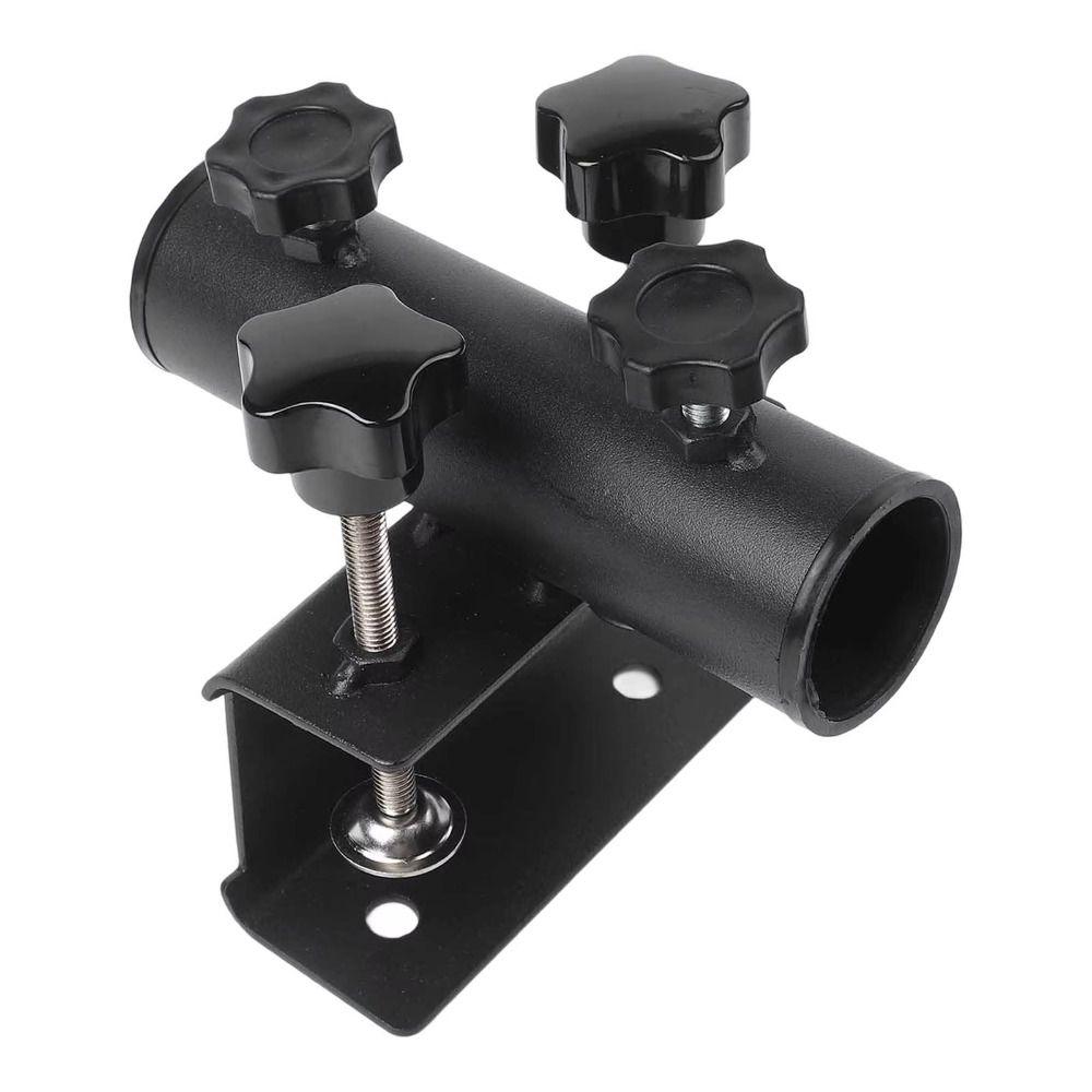 Adjustable Balcony Umbrella Holder Rust-Resistant Paint Patio Umbrella Mount  Balcony Use