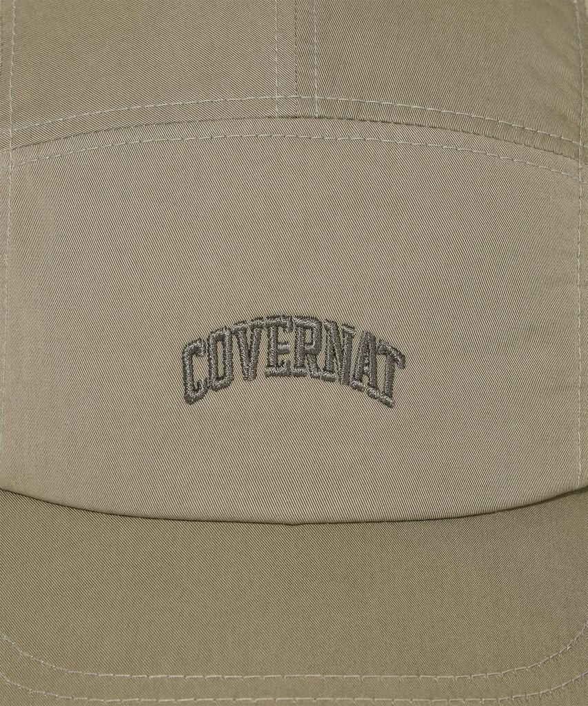 COVERNAT Arch Logo Basic Camp Cap Beige