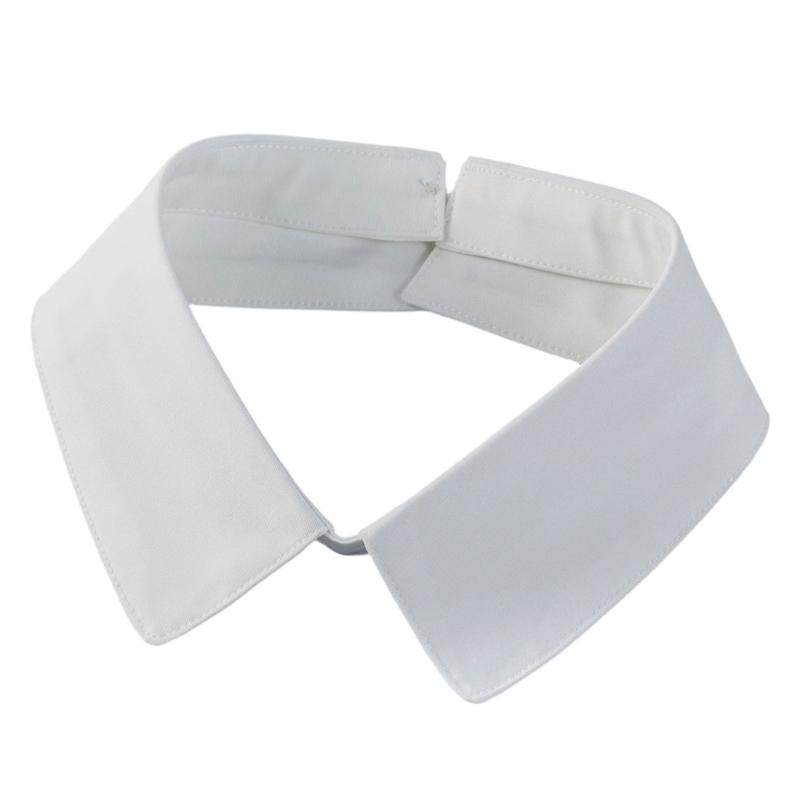 Модный воротничок-обманка для блузки Легко крепится и снимается Мягкий полиэстер Воротничок-обманка Различные стили белый