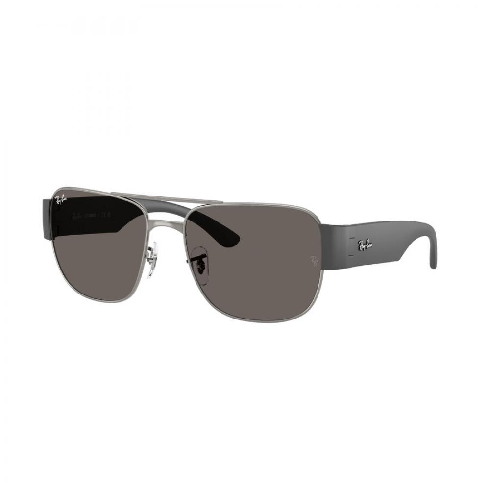 Ray Ban Dark Grey Square Unisex Sunglasses Rb3756 004 B1 59