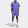 Adidas Originals Trefoil X Pharrell Williams Co-Branded Solid Color Elastic Waist Sports Shorts Men Bottoms Purple HF9922