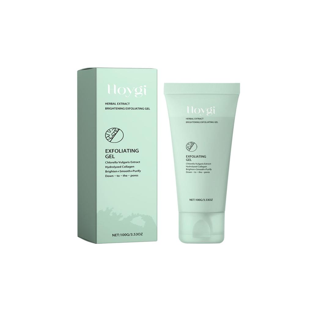 Herbal Exfoliating Gel Mildly Cleans Closed Mouth And Black Mouth, Shrinks Pores, Exfoliates And Brightens Skin Gel